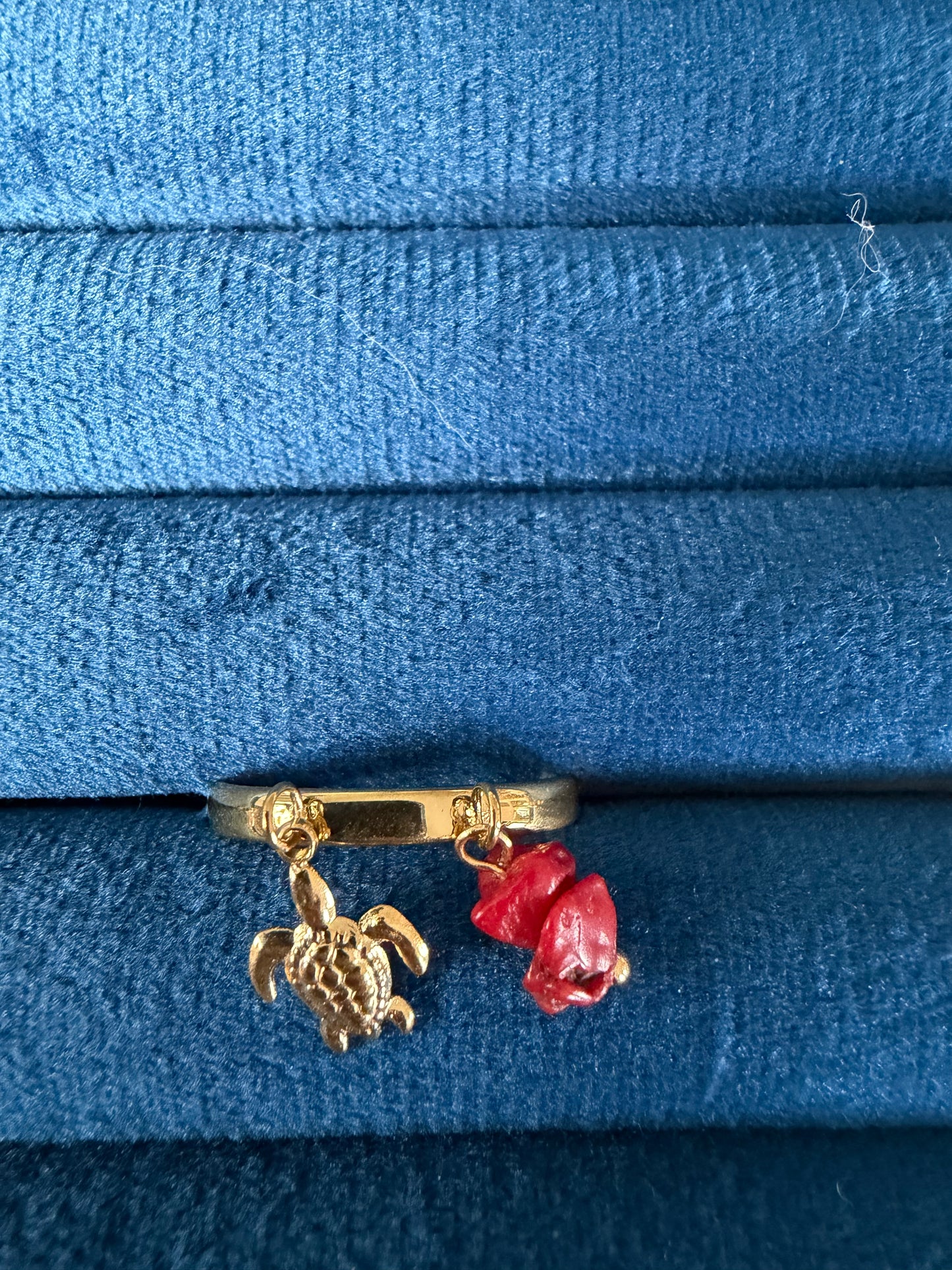 Coral Reef Turtle Ring